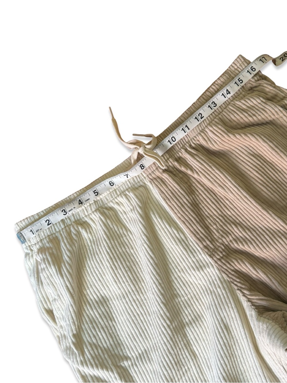 PacSun Men's Colorblock Cream/Tan Corduroy Shorts | Excellent condition - Picture 6 of 8